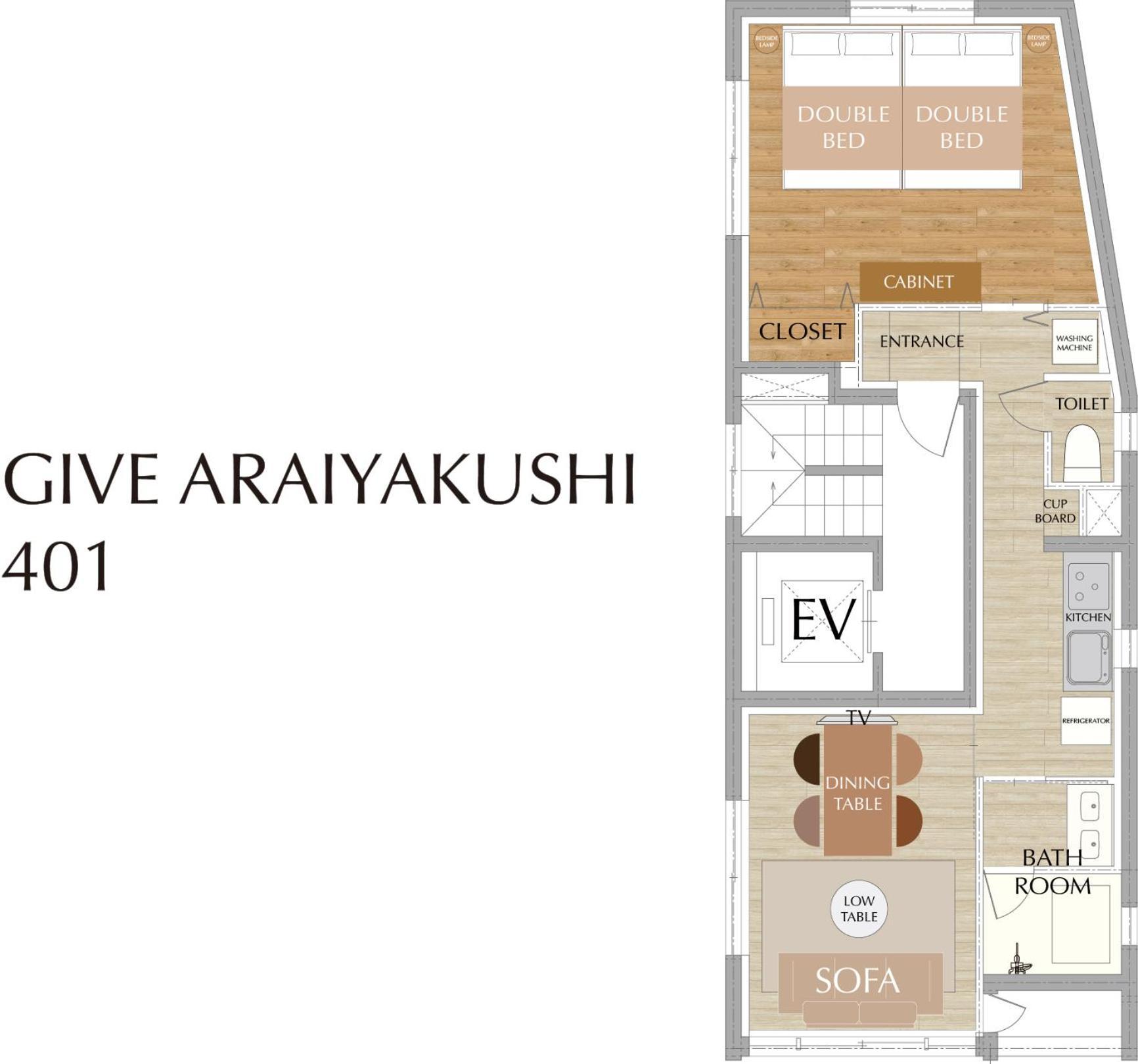 شقة Give Araiyakushi طوكيو المظهر الخارجي الصورة